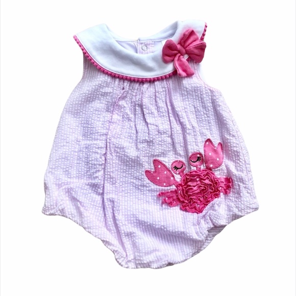 Seersucker Bubble Suit